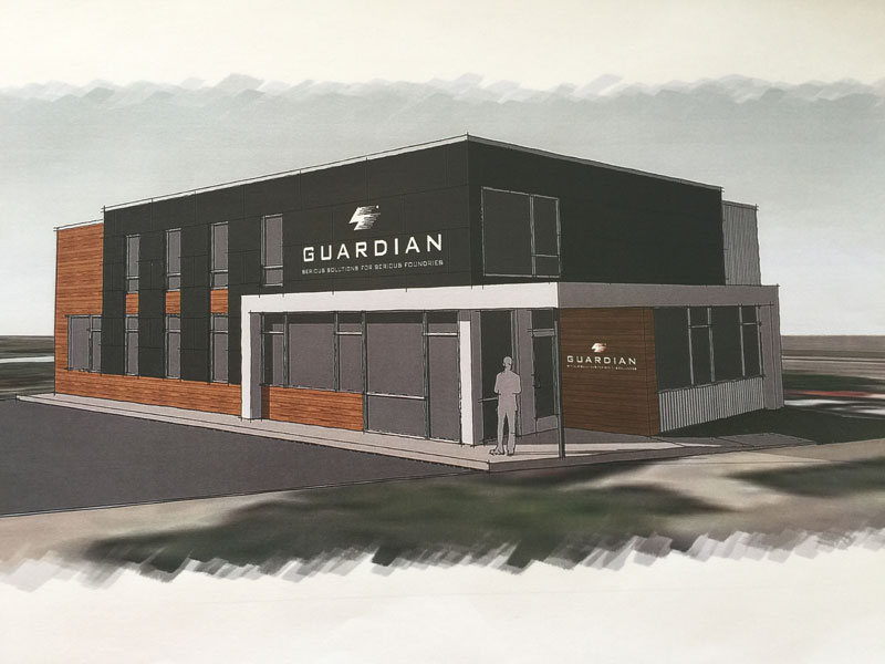 Guardian Foundry Software Building Rendering